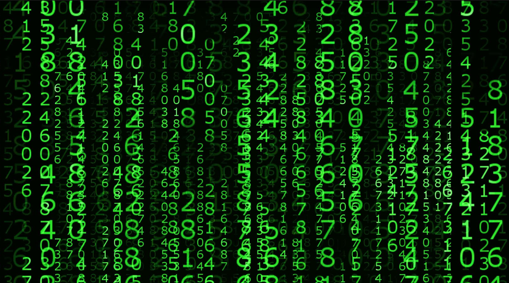 The matrix of data